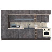 Bucatarie BIGMAR 370 B Wenge / Decor 4299